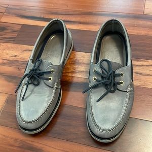 Sorry Top Sider Leather Men’s 11 Gray